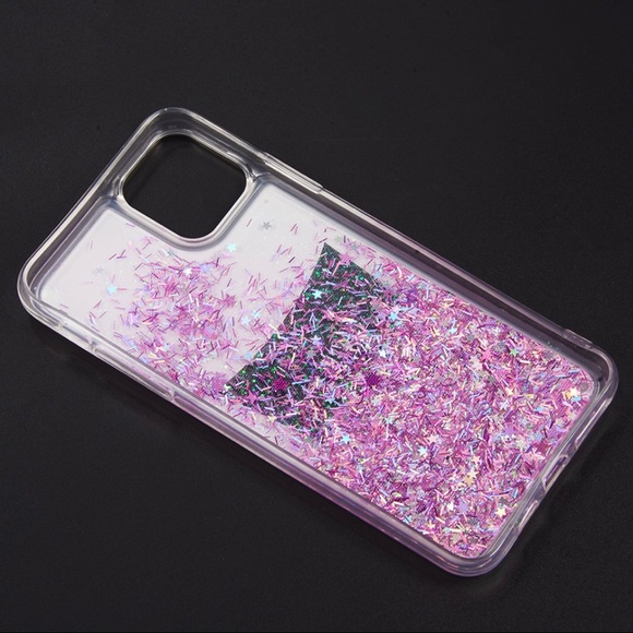 Pink Glitter Coffee Cup Case for iPhone 13 Pro Max - Picture 5 of 5